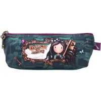 Santoro Trousse d'école Curiosity gris vert (22.3 x 8.8 x 5.7 cm)