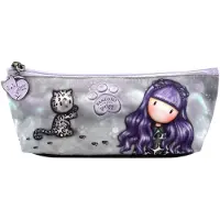 Santoro Etui Smitten kitten Schwarz Weiss (22.3 x 8.8 x 5.7 cm)