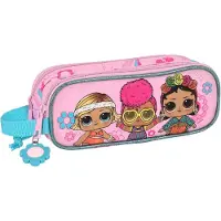 Big Buy Cooking Safta Double Trousse à crayons Homme Rose Rose One Size