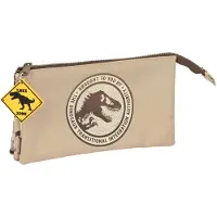 Jurassic World Étui scolaire Dominion, couleur marron (22 x 12 x 3 cm)