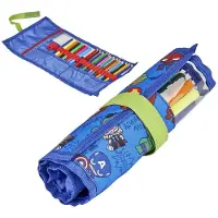 AVENGERS Marvel Captain America - Pochette à crayons et trousse pour garçons