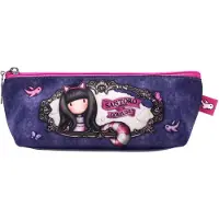 Santoro Etui Cheshire cat Rosa Lila (22.3 x 8.8 x 5.7 cm)