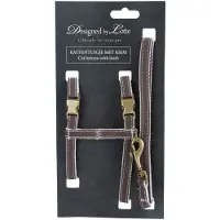 Designed By Lotte Virante Cat Harness Marron 27-45 x 10mm