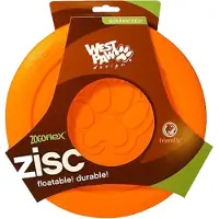 Zogoflex Frisbee pour chien Zisc Taille L Orange 1937