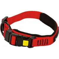 Beeztees Bz Prem Halsbd Parinca Rouge 60- (60, 62, Chien, Général, Promenade)