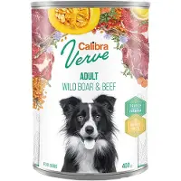 Calibra Gf Verve Adulte Sanglier Et Veau Boîte 6x400g Nourriture Pour Chiens
