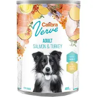 Calibra Nourriture Pour Chiens Gf Verve Adulte Saumon Et Dinde Boîte 6x400g