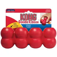 Kong Goodie Ribbon Toy Rouge L