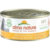Almo Nature HFC Natural Alimentation pour chat- Blanc de poulet - 24 x 150 g