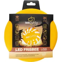 Duvo+ Jouet pour chien Duvo+ LED Frisbee USB orange