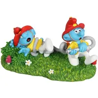 Diverse Figure Smurf Fire Department
