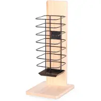 Duvo+ Râtelier à foin Duvo+ en bois et métal noir