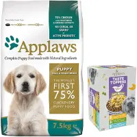 Applaws - poulet sans céréales pour chiots de petites et moyennes races - 7.5 kg