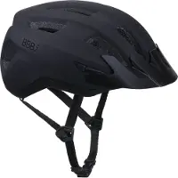 Bbb Casque de vélo hybride Helm Condor 2.0 L, couleur noire mate - casque de vélo hybride sûr...