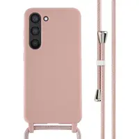 IMoshion Coque en silicone avec cordon Samsung Galaxy S23 - Sand Pink