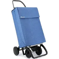 Rolser Jean Tweed 4 Shopping Cart Bleu