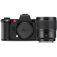 Leica Appareil photo hybride SL2-S + Summicron SL 35mm f/2 ASPH noir