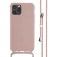 IMoshion Coque en silicone avec cordon Apple iPhone 11 Pro - Sand Pink