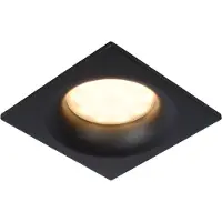 Lucide Projecteur encastré Ziva IP44 noir