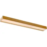 Lucide Lampe murale de salle de bain Alexa 60cm or - IP44 - 8W