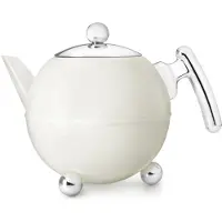 Bredemeijer Théière Bredemeijer Bella Ronde Blanche 1,2 L