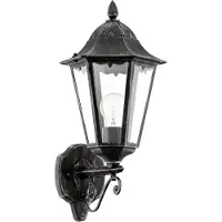 Eglo Navedo Applique M Noir 1 Point Lumineux Vers le haut