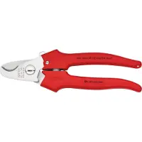 Knipex Cisaille à câble 165 mm avec dispositif d'ouverture | 4003773019596