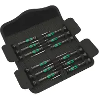 Wera Jeu De Tournevis Électronicien Kraftform Micro 12 Universal 1 - (Jeu De 12pcs)