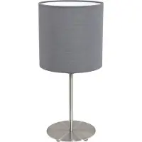Eglo Textile moderne PASTERI nickel mat, E27 max. 1X60W