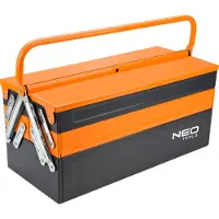 Neo Tools Caisse à outils 45 x 20 x 21 cm, métal