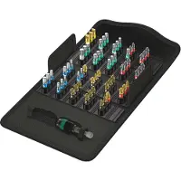 Wera 5057441001 Jeu De 61 Embouts Bit-Safe Dans Un Étui