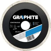 Graphite Lame diamantée 125 x 22,2 mm, solide