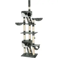 TecTake Griffoir - Gris/blanc - 260 cm