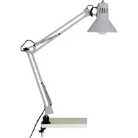 Brilliant Lampe de travail grise Hobby