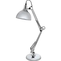 Eglo Lampe de bureau BORGILLIO chrome, E27 max. 1X60W