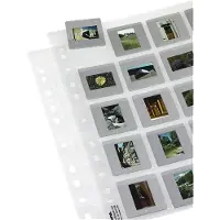 Hama Pochettes pour 20 diapositives encadrées - Format 5x5 cm - 25 pièces