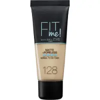 Maybelline Fit Me! Matte+ Poreless Liquid Foundation 128 Warm Nude 30 ml