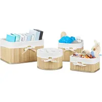 Relaxdays Bambou (22 cm, 4x)