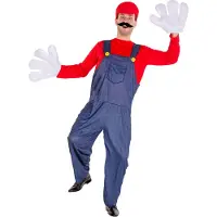 Dressforfun Costume homme super plombier Mario S - déguisement déguisement halloween déguisement fête déguisement carnaval déguisement carnaval - 300038