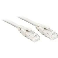 Lindy Câble patch Cat6 U/UTP blanc 15m