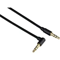 Hama Cordon de connexion, fiche jack mâle 3,5mm, 1,0m, noir