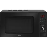 Amica Micro-ondes de comptoir AMGF20E1GB avec grill, 20 L, 700 W, noir