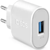 SBS Chargeur de batterie de voyage de 10 Watt USB