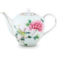 Pip studio Théière PiP Studio Blushing Birds White (1600 ml)