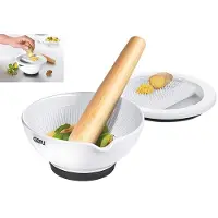 GEFU Mortier Gefu Porcelain Mortar With Grater Suri