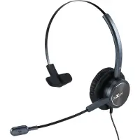 ProXtend epode casque filaire usb - noir, câble de 2,4m