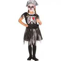 TecTake dressforfun - pirate squelette costume 128 (8-10y) - déguisement halloween déguisement carnaval déguisement carnaval déguisement carnaval déguisement carnaval - 300002