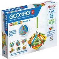 Geomag Supercolor Panneaux recyclés 52T