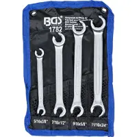 Bgs Jeu de clés à tuyauter en pouce 4 pièces (11/16", 5/16", 7/16", 9/16")