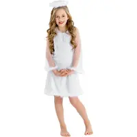 Dressforfun Costume fille Noël enfant 128 (8-10ans) - déguisement halloween déguisement fête déguisement carnaval déguisement fête déguisement carnaval - 300275